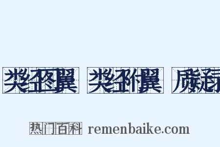 类经图翼·类经附翼·质疑录是什么意思的图片